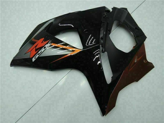 Kit Completo Carenagem Moto GSXR 1000 K9 09-16 - Castanho Preto