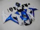 Kit Completo Carenagem Moto GSXR 600 / 750 K11 11-21 - Azul Branco