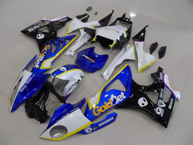 Kits Completo Carenagem Moto S1000RR 09-14 - Azul Branco GoldBet