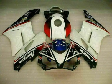 Moto Plástico CBR 1000RR 04-05 - Branco Preto