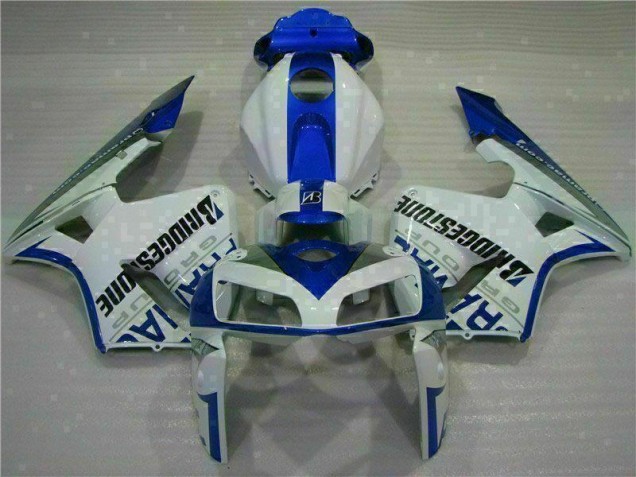 Moto Plásticos CBR 600RR 05-06 - Branco Azul